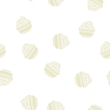 Prune bowl glyph seamless pattern Stockillustratie