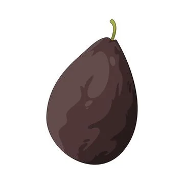 Prune illustration Stock Illustration