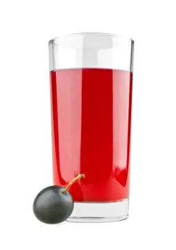 Prune juice Stock Photos