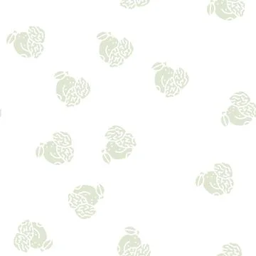 Prune plum glyph seamless pattern Stockillustratie