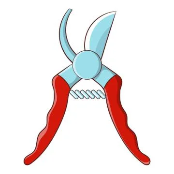 Pruner icon, cartoon style Stock Illustration