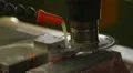 Pruning Detail On Metal Cutting Cnc Machine HD Footage