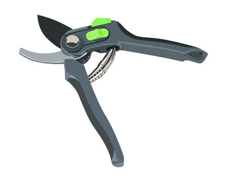 Pruning Scissors Stock Illustration