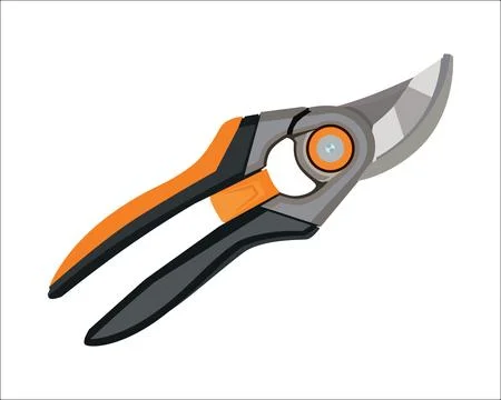 Pruning Scissors Stock Illustration