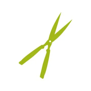 Pruning shears gardening tool Illustrazione stock