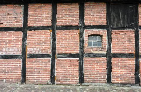 Prussian wall. Stock Photos