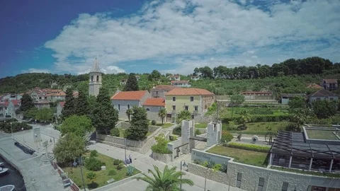 Prvic Luka aerial Stock Footage 82593451