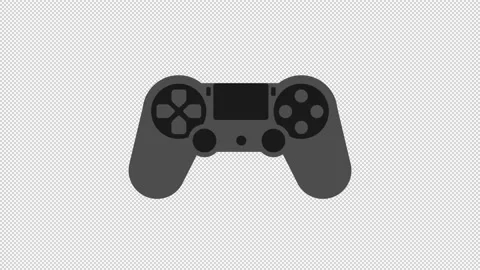 PS Controller Icon Stock Footage 205066696
