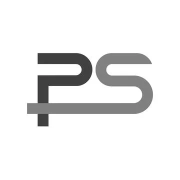 PS logo Stock Illustration