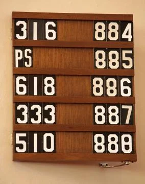 Psalm Board Stock Photos