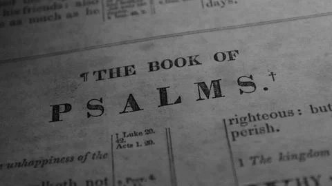Psalms 写真素材