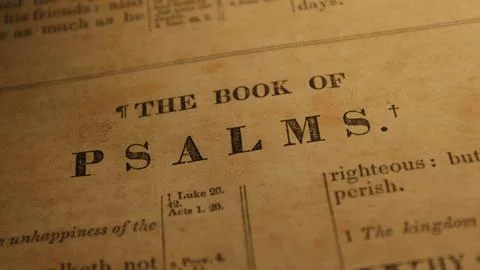 Psalms 写真素材