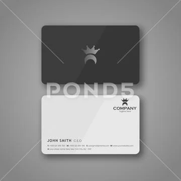 PSD Business Card template PSD Template