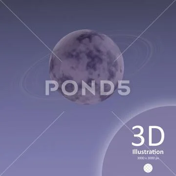 Psd planet icon isolated 3d render illustration PSD 템플릿