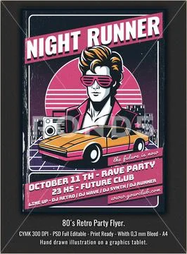 PSD poster template PSD Template