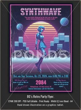 PSD poster template PSD Template