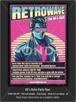PSD poster template PSD Template
