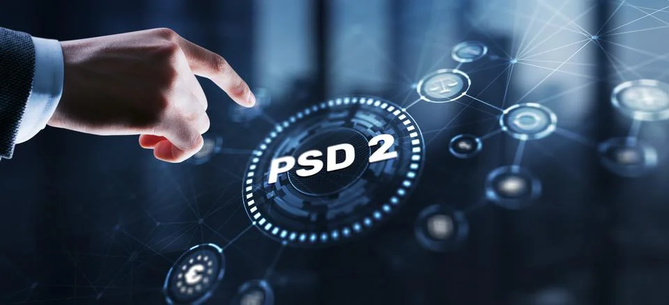 PSD2 Payment Services Directive Open Banking Payment Stock Photos