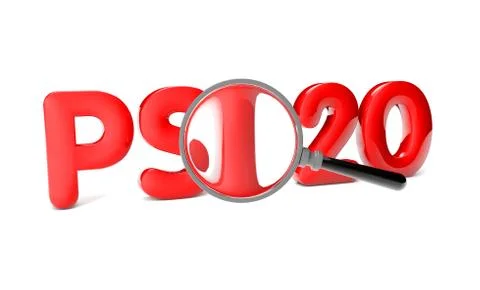 Psi 20 Stock Illustration