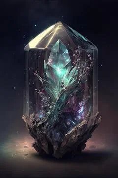 Psi crystal Stock Illustration