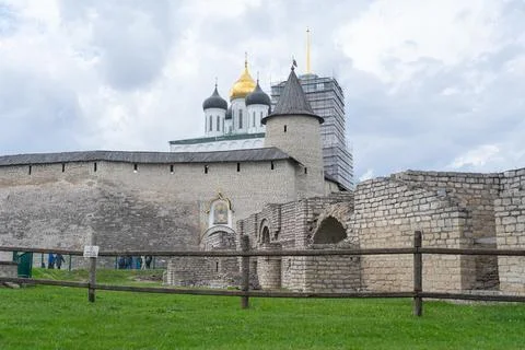 Pskov Kremlin. Stock Photos