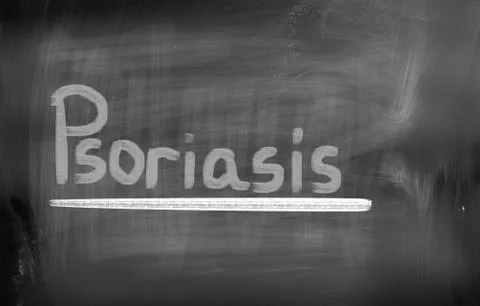 Psoriasis Concept Illustrazione stock