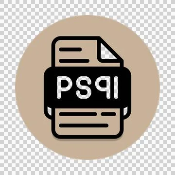 Psql file type icon. format files or document extension icons.  스톡 일러스트