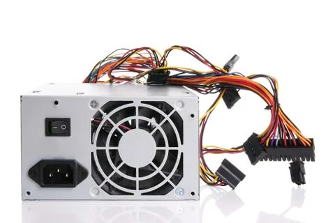 PSU power supply unit for computer Stock Photos