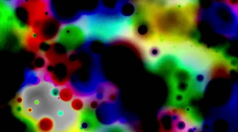Psy Colored Particles Fast Moving Background Stock Footage 61350806