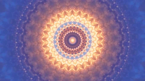 Psychadelic Hypnotic colour video pattern. Geometric loop background Video stock 170111452