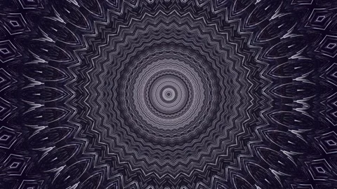 Psychadelic Hypnotic video pattern. Geometric loop background. Kaleidoscope Video stock 167797427