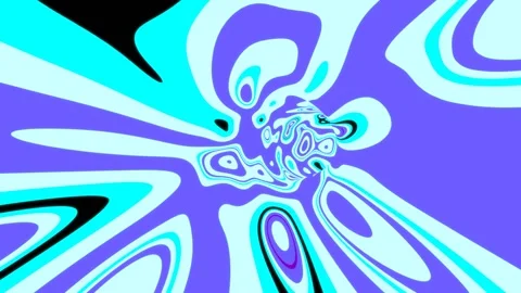 Psychadelic loops Video stock 296674652