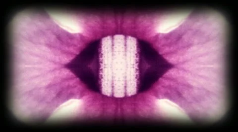 Psyched Out Trance Mirror Background Abstraction 04 - Super8 Film Stock Footage 11400152