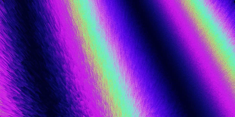 Psychedelic 3d background. Fluorescent. Glitch. Digital noise 3d. Ilustração Stock