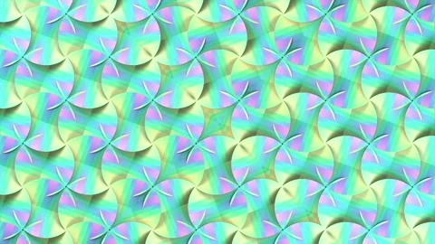 Psychedelic 4K background with a hypnotic, kaleidoscopic pattern. Seamless loop Stock Footage 319072861