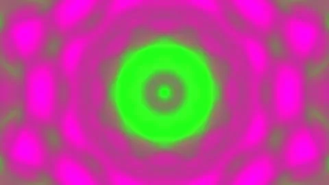 Psychedelic abstract background: Glowing neon geometric pattern of vibrant .. Stock Footage 339489375