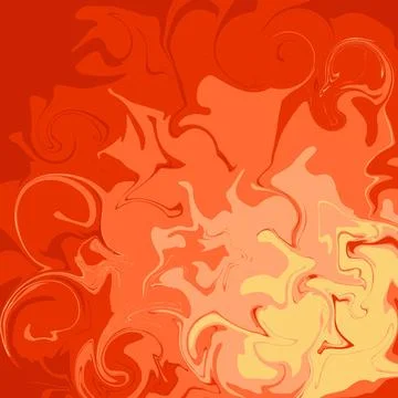 Psychedelic abstract background, mixed acrylic paint marble texture, colorful Stock Illustration