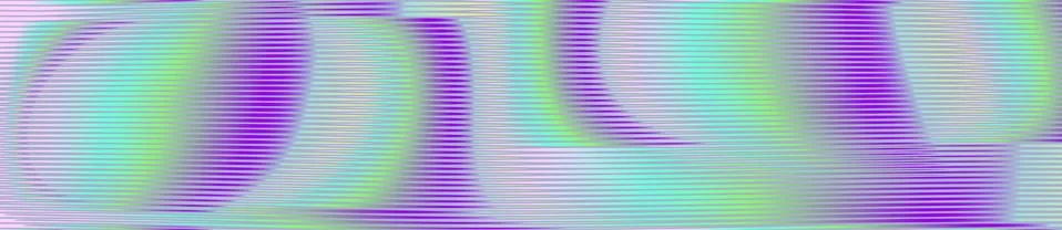 Psychedelic abstract background with optical illusion of round forms. Stock Illustration