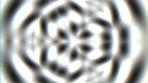 Psychedelic Abstract Circle Pattern Background for Hypnotic Motion Graphics Stock Footage 336509044
