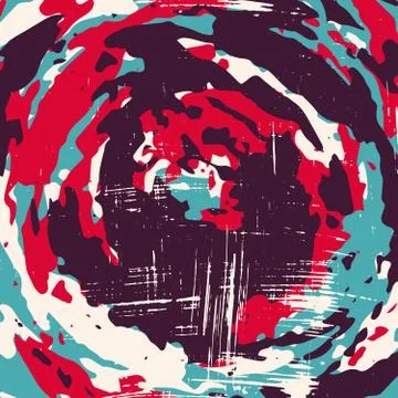 Psychedelic abstract colored graffiti background Stock Illustration