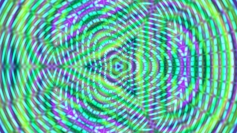 Psychedelic abstract colorful pattern flowing background texture with brigh.. Stock Footage 337572691