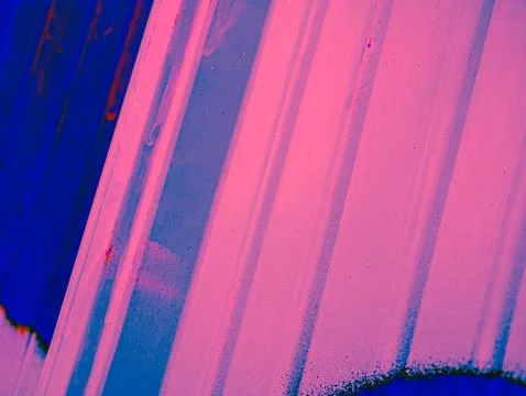 Psychedelic Abstract Dark Blue Background Diagonal Paint Smear Red Green Pi.. Stock Photos