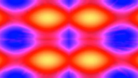 Psychedelic abstract energy wave pattern on vibrant digital backdrop Stock Footage 339798622