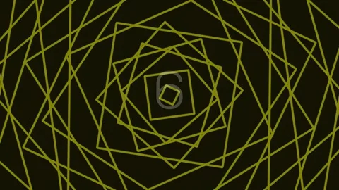 Psychedelic abstract glowing line patterns forming geometric mandalas on bl.. Stock Footage 342115586