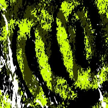 Psychedelic abstract graffiti background Illustrazione stock