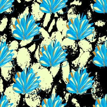 Psychedelic abstract graffiti background Stock-Illustration