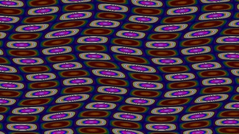 Psychedelic abstract modern flowing geometric wallpaper design pattern back.. Stock Footage 337163630