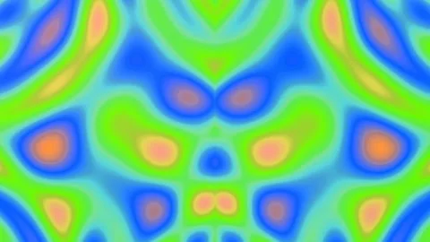 Psychedelic Abstract Pattern Animation Stock Footage 331344238