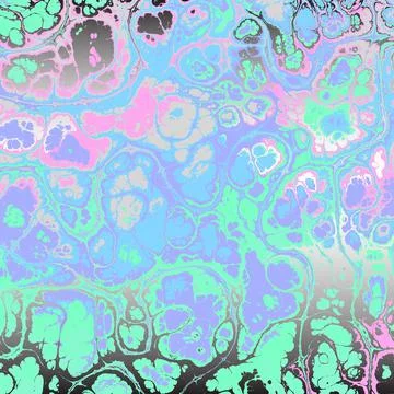 Psychedelic abstract pattern. Marbling style Stock Illustration