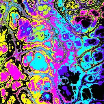 Psychedelic abstract pattern. Marbling style 스톡 일러스트